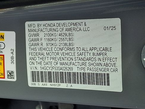 Used 2025 Honda Accord Sport image 29