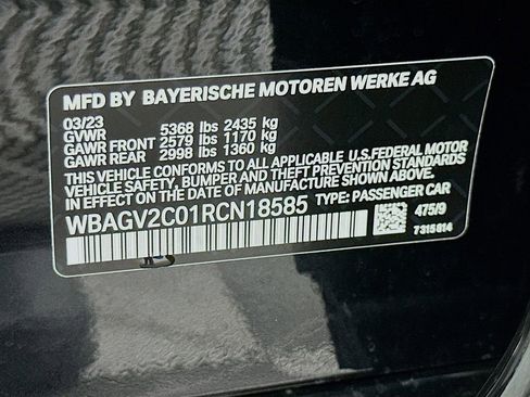 Certified 2024 BMW 840i Gran Coupe RWD image 33