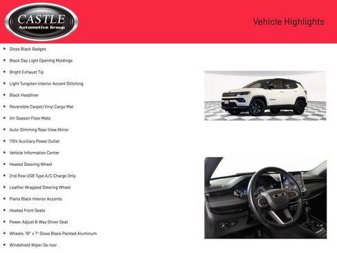 Used 2022 Jeep Compass Altitude w/ Convenience Group image 12