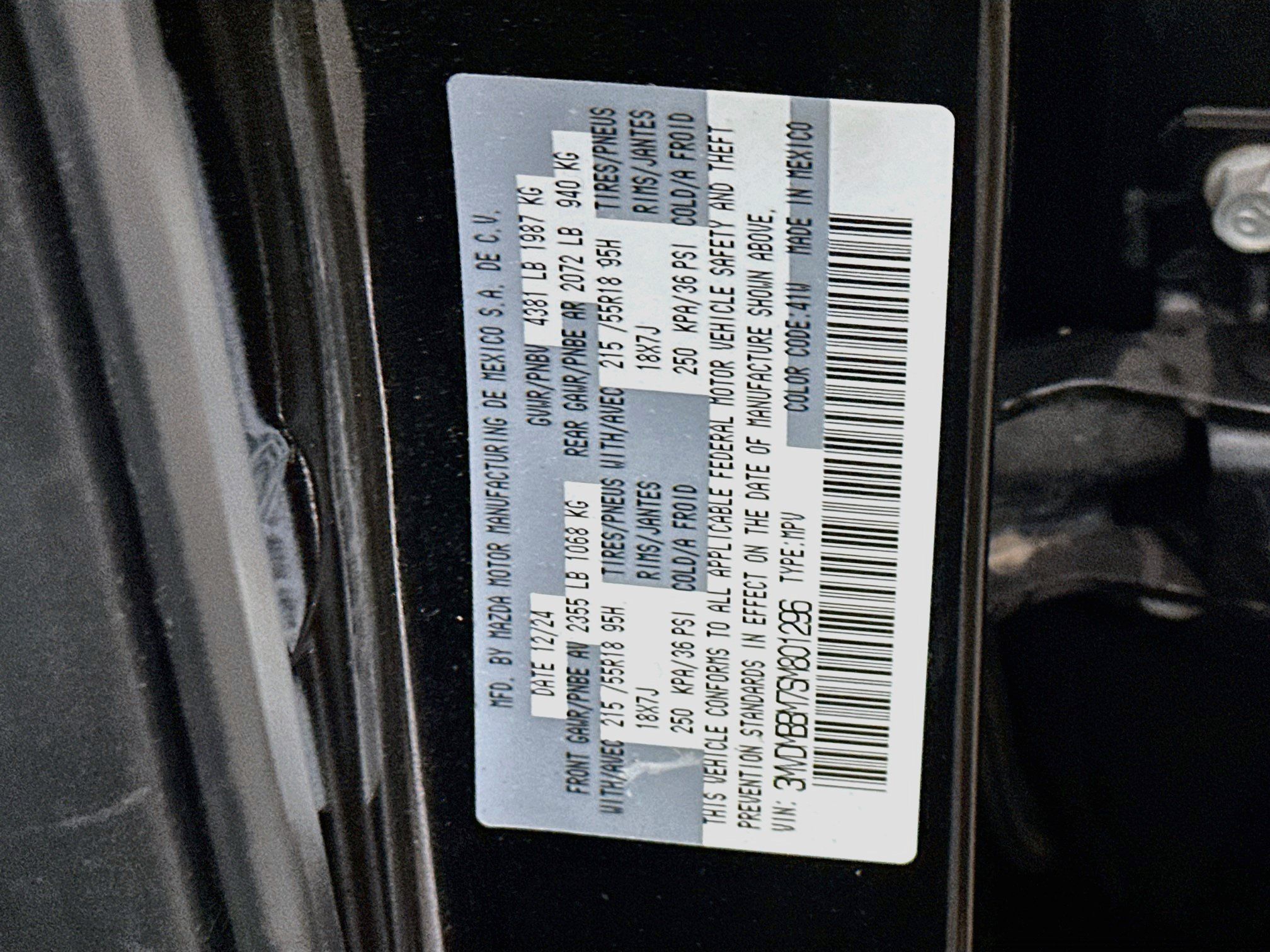 Used 2025 MAZDA CX-30 AWD 2.5 S w/ Select Sport Pkg image 12