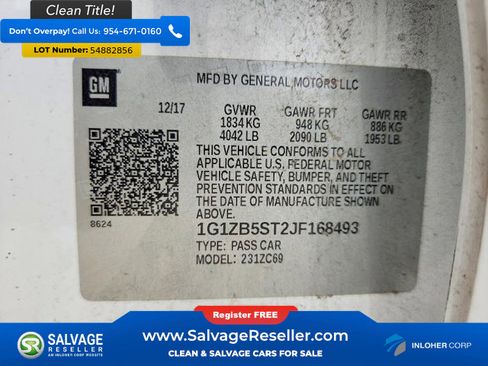 Used 2018 Chevrolet Malibu LS FWD image 16