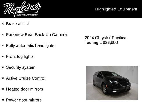 Used 2024 Chrysler Pacifica Touring-L image 16