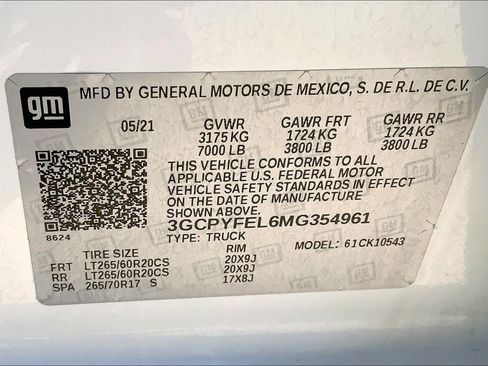 Used 2021 Chevrolet Silverado 1500 LT Trail Boss w/ LT Trail Boss Premium Package image 31