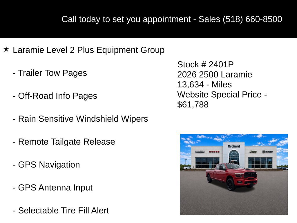 Used 2026 RAM 2500 Laramie AWD/4WD image 10