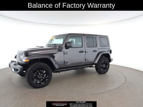 Used 2025 Jeep Wrangler Sahara 4xe w/ Safety Group image 4