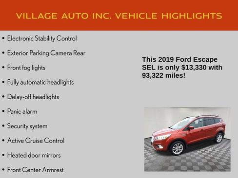 Used 2019 Ford Escape SEL image 28
