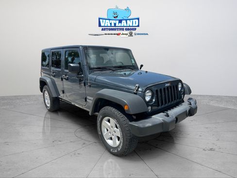 Certified 2017 Jeep Wrangler Unlimited Sport w/ Quick Order Package 24S AWD/4WD image 7