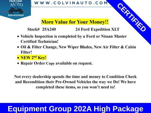 Used 2024 Ford Expedition XLT image 2