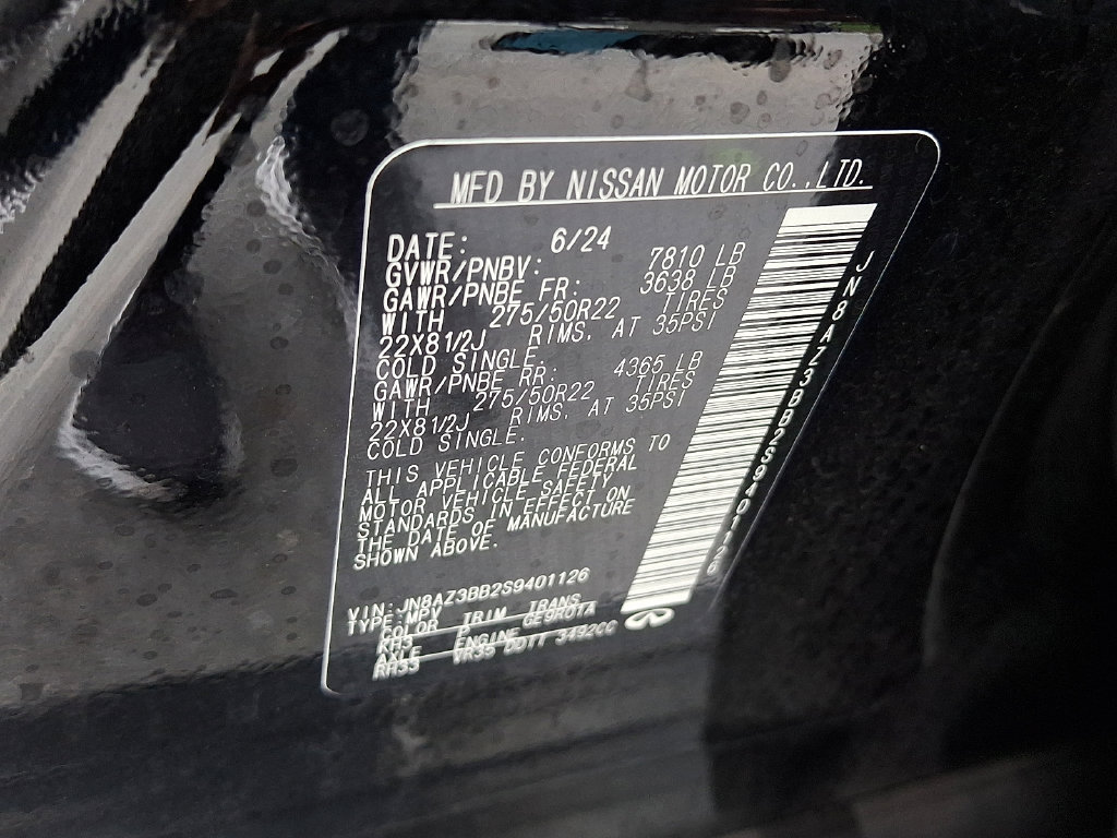 Used 2025 INFINITI QX80 Luxe AWD/4WD image 28