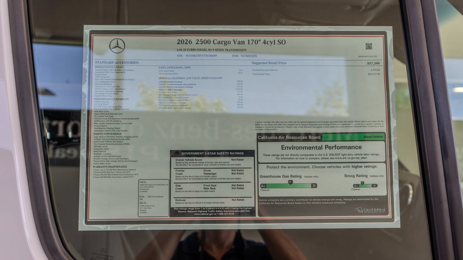 Used 2026 Mercedes-Benz Sprinter 2500 image 36