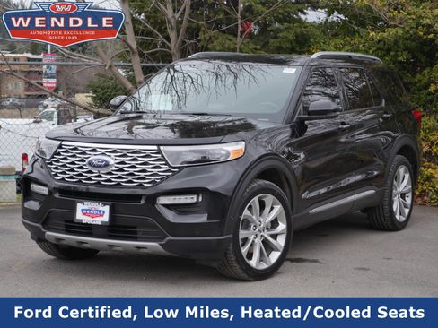 Certified 2021 Ford Explorer Platinum image 1