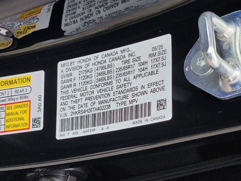 Certified 2026 Honda CR-V LX image 26
