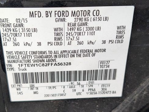 Used 2015 Ford F150 XLT w/ Equipment Group 301A Mid image 31