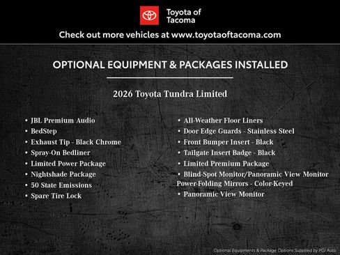Certified 2026 Toyota Tundra Limited image 4