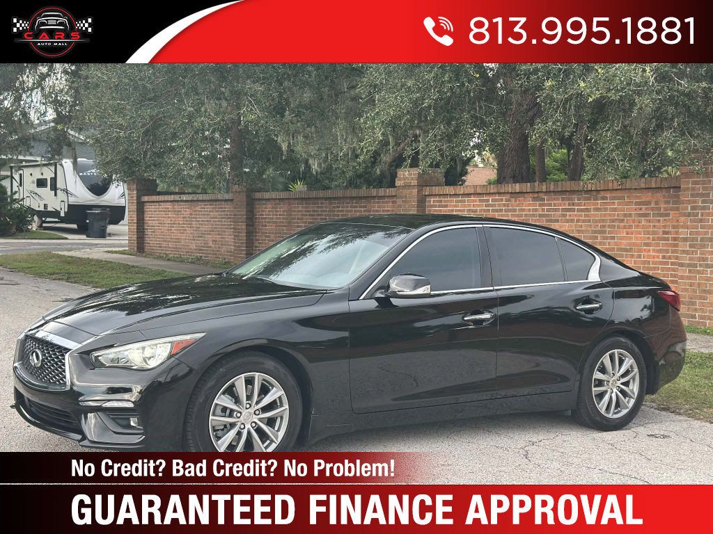 Used 2021 INFINITI Q50 Pure RWD image 1
