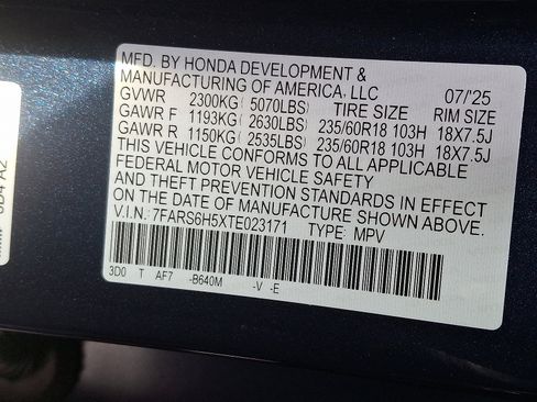 Certified 2026 Honda CR-V Sport image 27