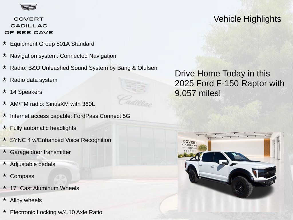 Used 2025 Ford F150 Raptor AWD/4WD image 6