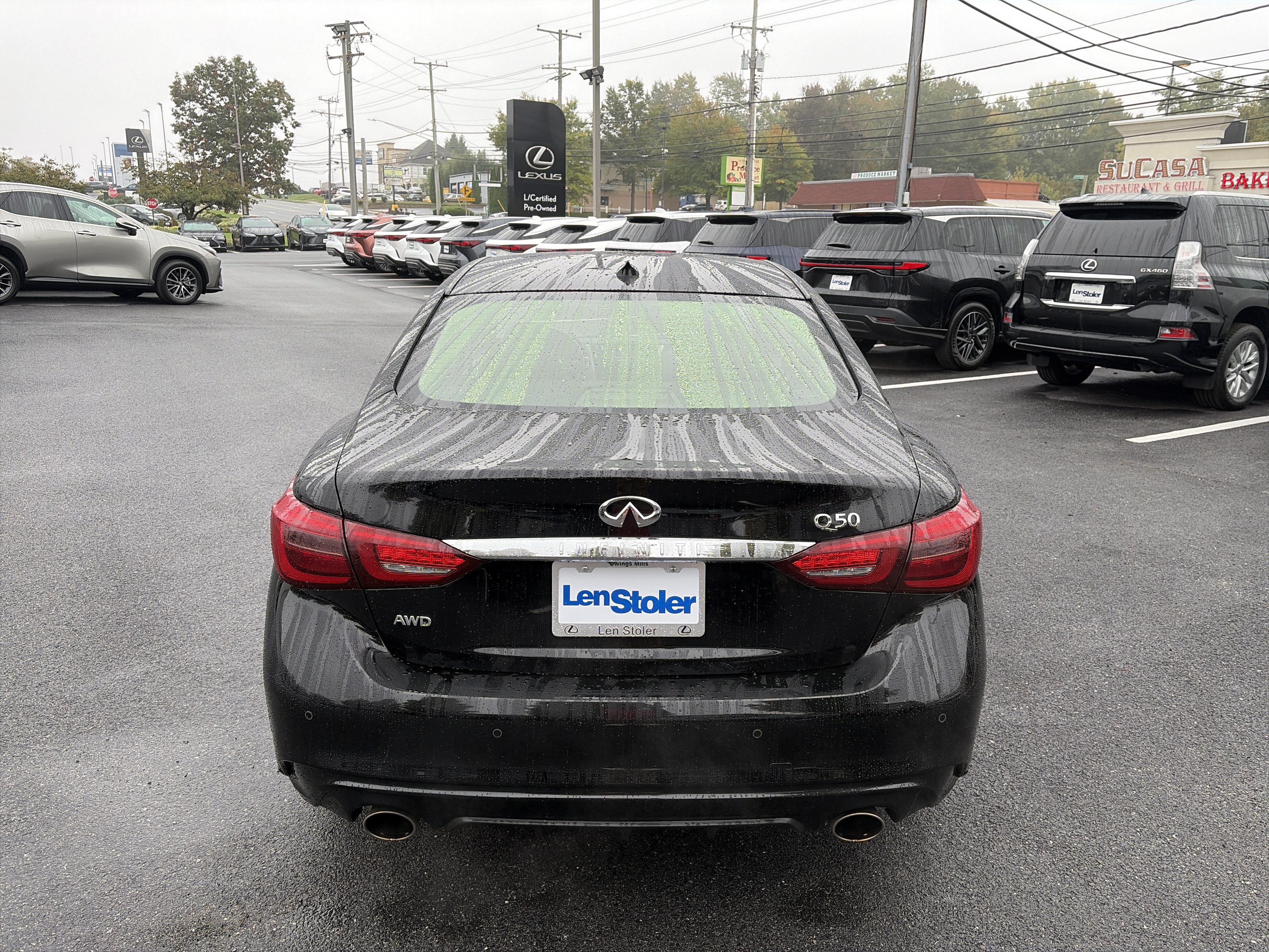 Used 2023 INFINITI Q50 Luxe w/ Cargo Package AWD/4WD image 4