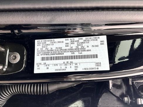 Certified 2025 Ford F150 Lariat w/ Equipment Group 501A Mid AWD/4WD image 33