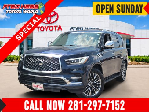 Used 2019 INFINITI QX80 Luxe w/ 22" Wheel Package RWD image 1