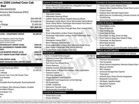 Used 2019 RAM 2500 Limited AWD/4WD image 2