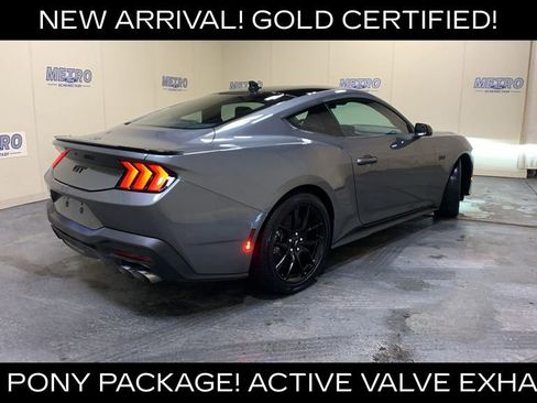 Certified 2025 Ford Mustang GT Premium w/ Mustang Nite Pony Package RWD image 3