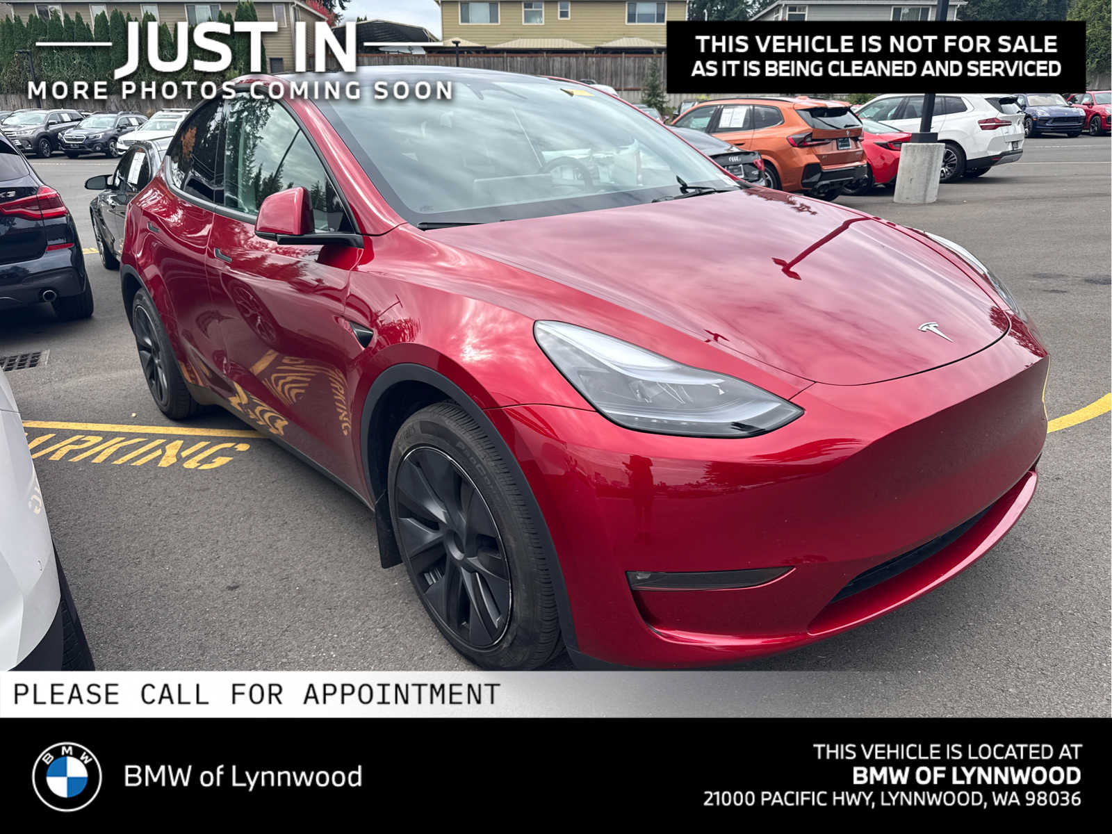 Used 2024 Tesla Model Y Long Range AWD/4WD image 1