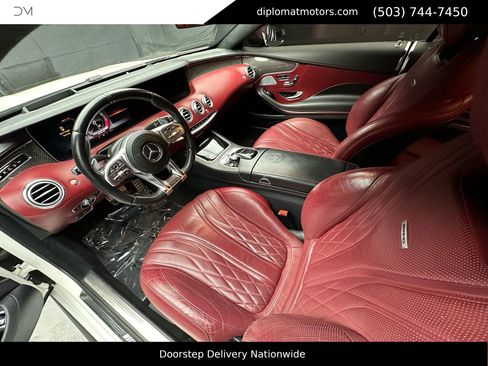 Used 2019 Mercedes-Benz S 63 AMG 4MATIC Coupe w/ Carbon Fiber Exterior Package image 17