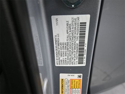 New 2025 Honda Accord SE image 3