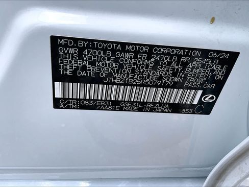 Used 2024 Lexus IS 350 F Sport w/ Accessory Package RWD image 35