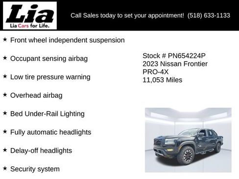 Used 2023 Nissan Frontier PRO-4X w/ Pro Convenience Package AWD/4WD image 25