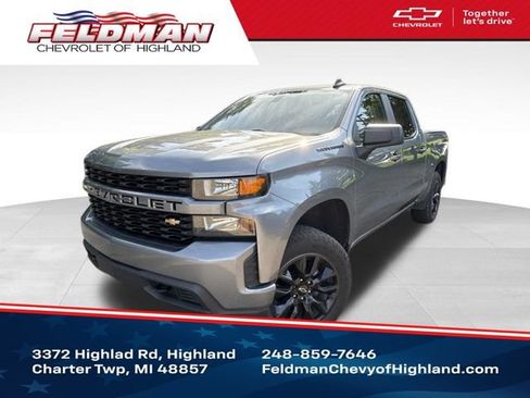 Used 2021 Chevrolet Silverado 1500 Custom AWD/4WD image 1