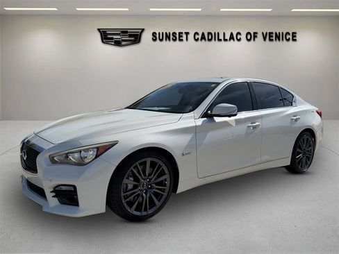 Used 2016 INFINITI Q50 Red Sport 400 image 40