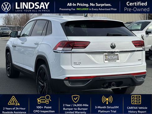 Certified 2023 Volkswagen Atlas Cross Sport SE w/ Black Wheel Package image 5