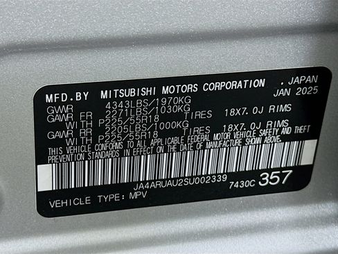 Used 2025 Mitsubishi Outlander Sport SE image 12