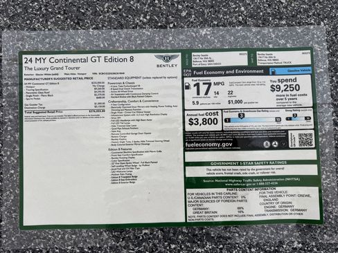 Used 2024 Bentley Continental GT image 50