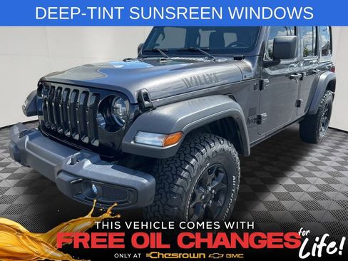 Used 2021 Jeep Wrangler Unlimited Sport image 1