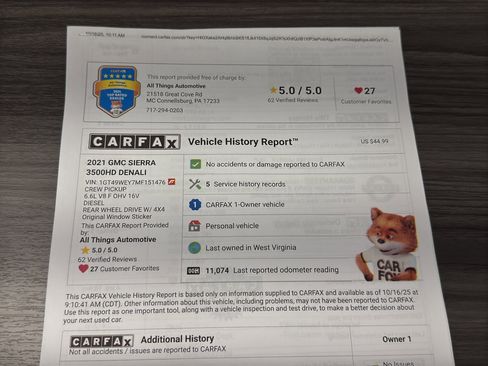 Used 2021 GMC Sierra 3500 Denali w/ Denali Ultimate Package image 48