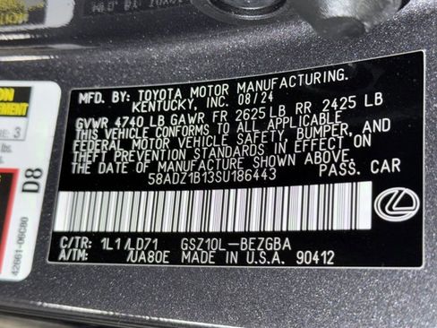 Certified 2025 Lexus ES 350 w/ Premium Package image 22