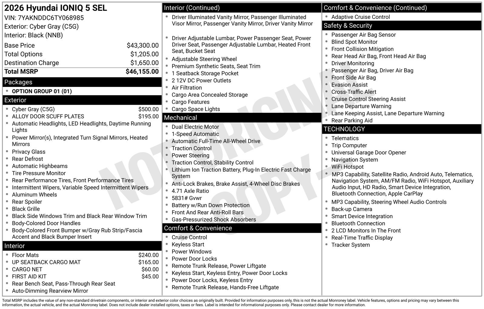 New 2026 Hyundai Ioniq 5 SEL AWD/4WD image 27