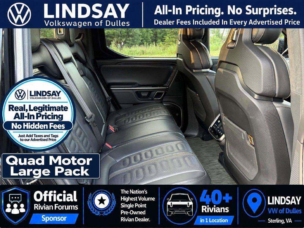 Used 2023 Rivian R1T Adventure Quad AWD/4WD image 16