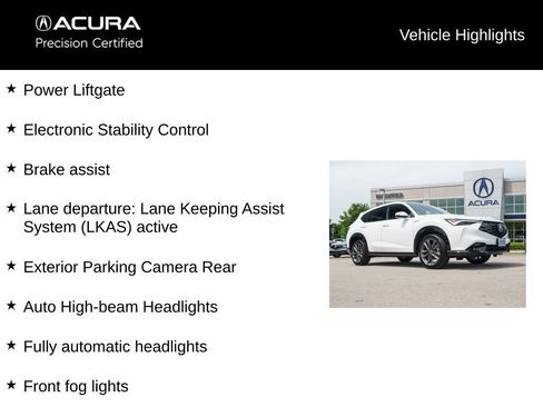 Certified 2025 Acura ADX A-Spec AWD/4WD image 13