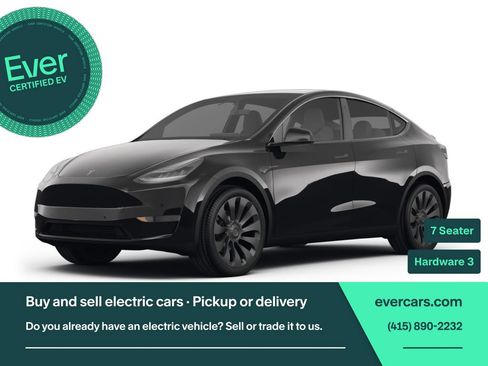Used 2022 Tesla Model Y Long Range AWD/4WD image 1