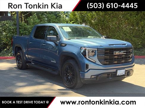 Used 2024 GMC Sierra 1500 Elevation w/ LPO, Elevation Black Package AWD/4WD image 1