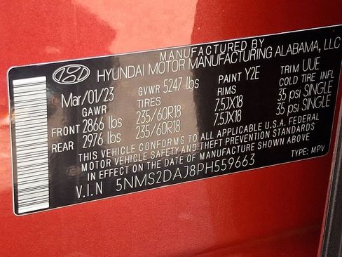 Used 2023 Hyundai Santa Fe SEL w/ Cargo Package AWD/4WD image 26
