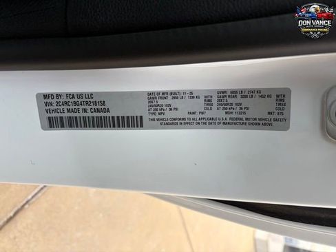 New 2026 Chrysler Pacifica Select w/ S Appearance Package image 27