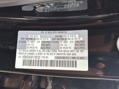 Used 2024 MAZDA CX-90 3.3 Turbo S w/ Premium Plus image 43