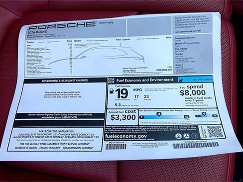 New 2026 Porsche Macan S image 40