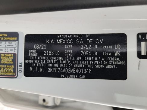 Used 2021 Kia Forte LXS FWD image 33