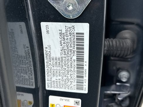 Used 2023 Honda Accord EX image 12
